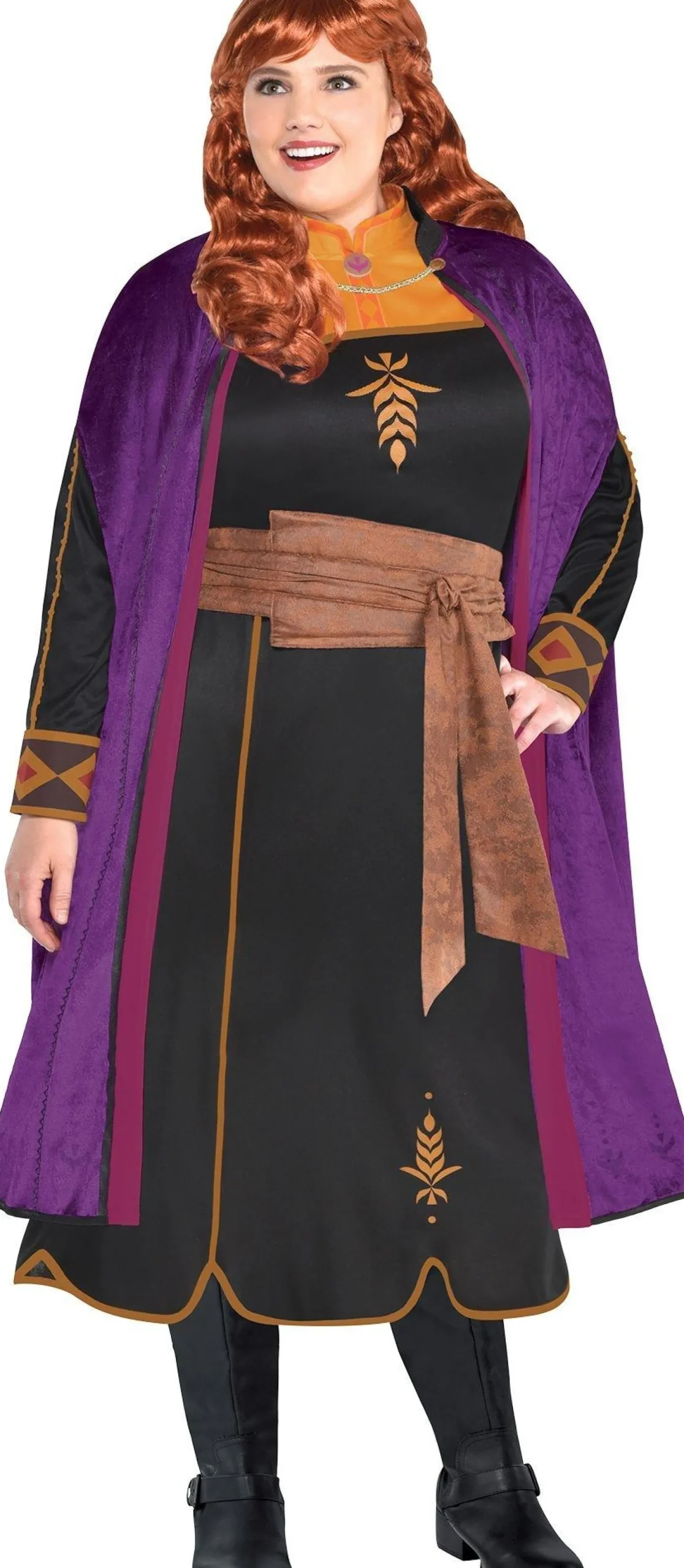 Best Adult Act 2 Anna Costume Plus Size - Frozen 2 Plus Size Costumes