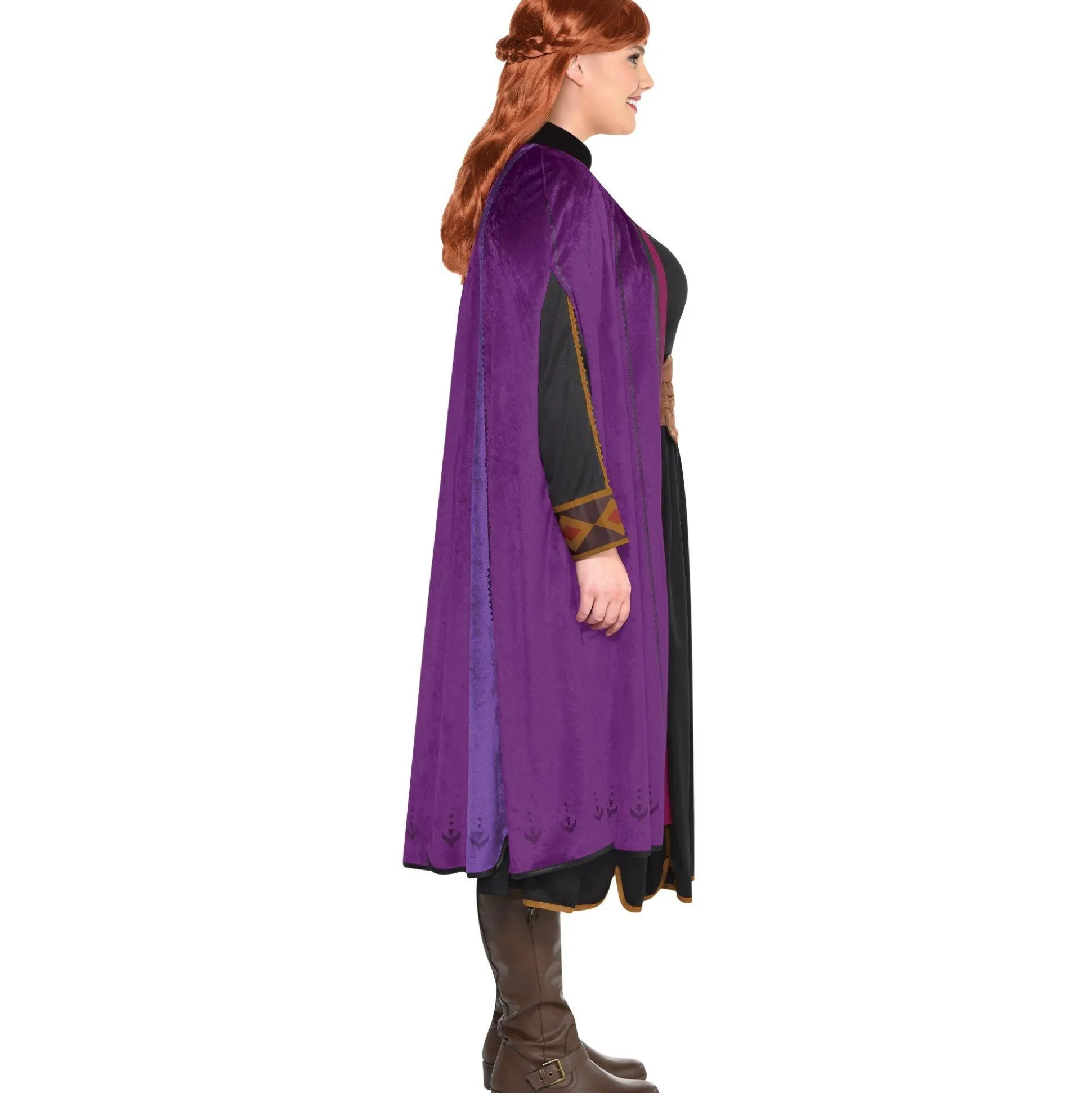 Best Adult Act 2 Anna Costume Plus Size - Frozen 2 Plus Size Costumes