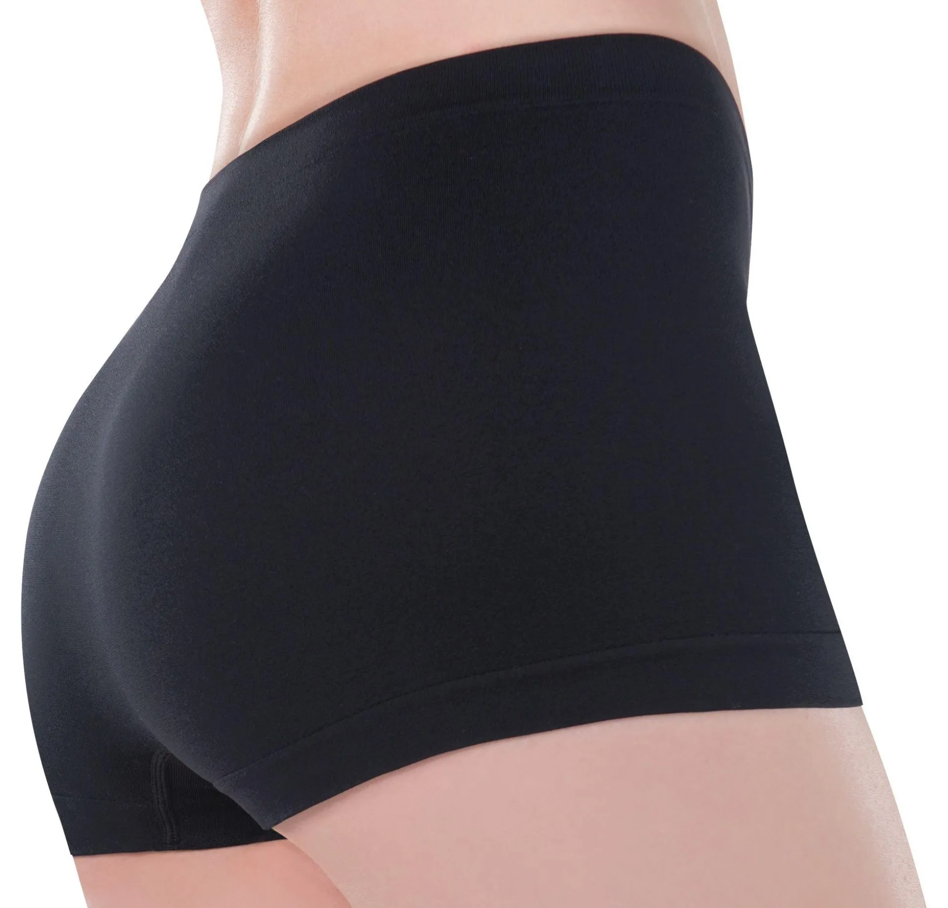 Outlet Adult Black Boyshorts Bodywear