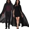 Sale Adult Black Hooded Cape Capes, Robes