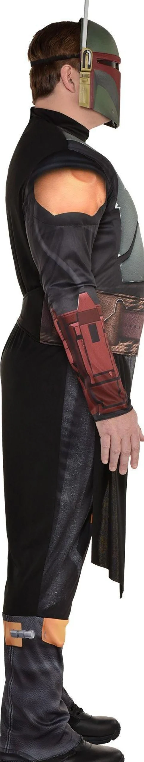 Online Adult Boba Fett Plus-Size Deluxe Muscle Costume - The Mandalorian Plus Size Costumes