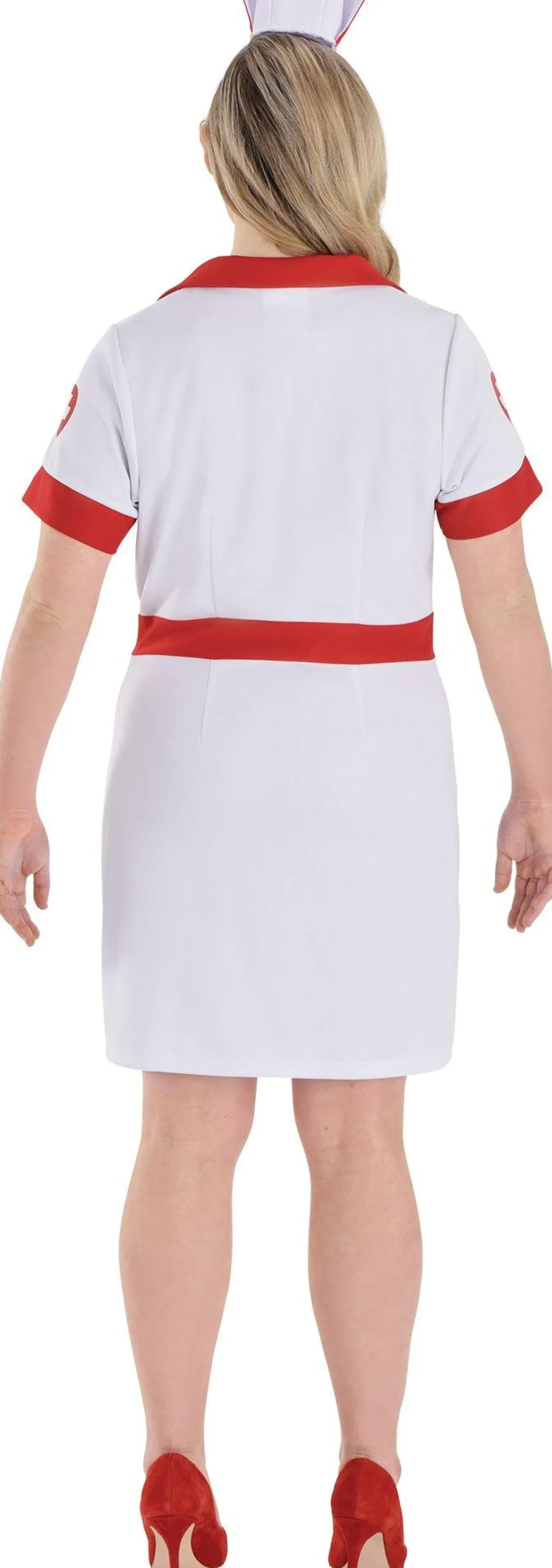 Party City Adult Call The Shots Nurse Plus Size Costume|Women Sexy