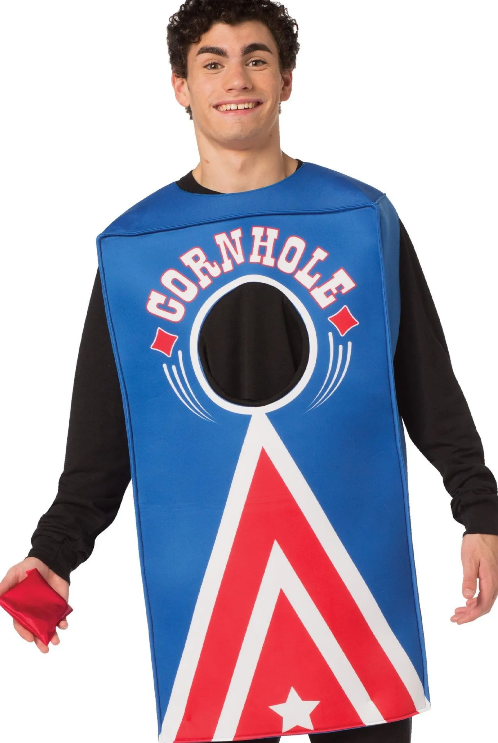 Best Sale Adult Cornhole Costume With Bean Bags Men Funny