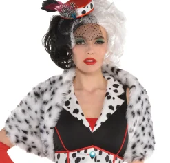 Best Adult Cruella De Vil Shrug - 101 Dalmatians Capes, Robes