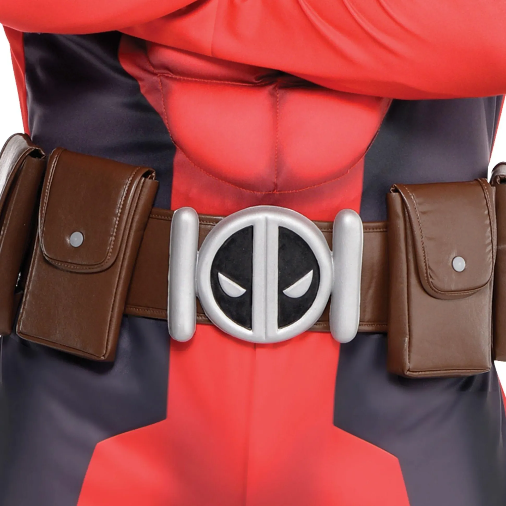 Discount Adult Deadpool Muscle Costume Men Superhero