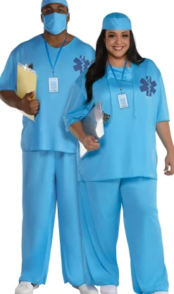 Online Adult Er Doctor Costume - Plus Size Plus Size Costumes