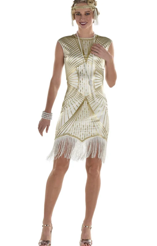 Party City Adult Flirty Flapper Costume|Women 1920S