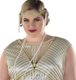 Online Adult Flirty Flapper Plus Size Costume Plus Size Costumes
