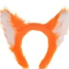 Cheap Adult Fox Ears Headband Headbands, Tails