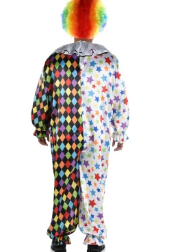 New Adult Friendly Clown Plus Size Costume Plus Size Costumes