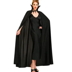 New Adult Full Length Black Cape Couples' Costumes