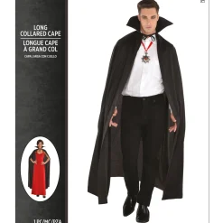 New Adult Full Length Black Cape Couples' Costumes
