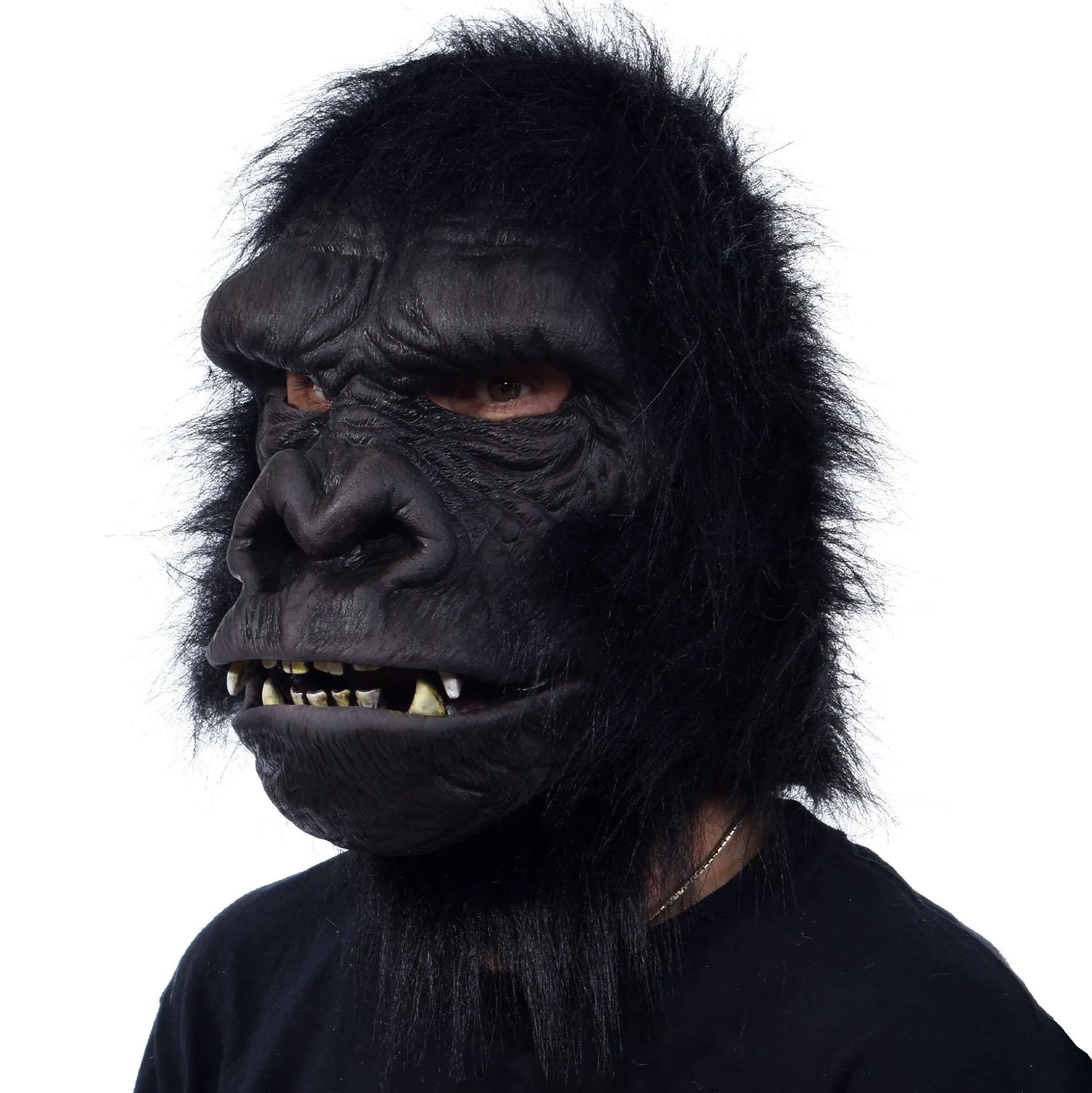 Cheap Adult Gorilla Latex Mask - Zagone Studios Scary