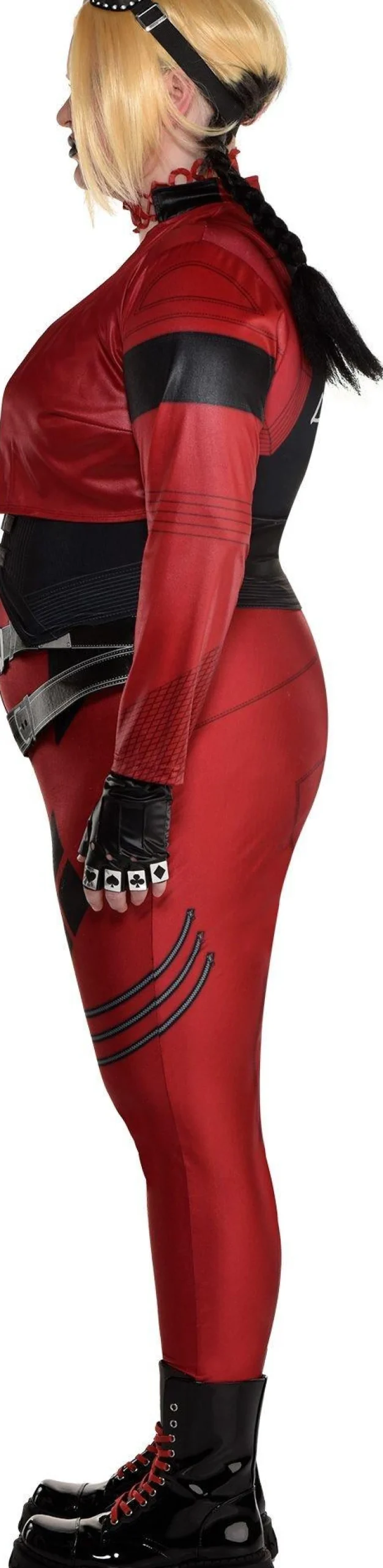 Online Adult Harley Quinn Plus Size Deluxe Costume - Suicide Squad 2 Plus Size Costumes