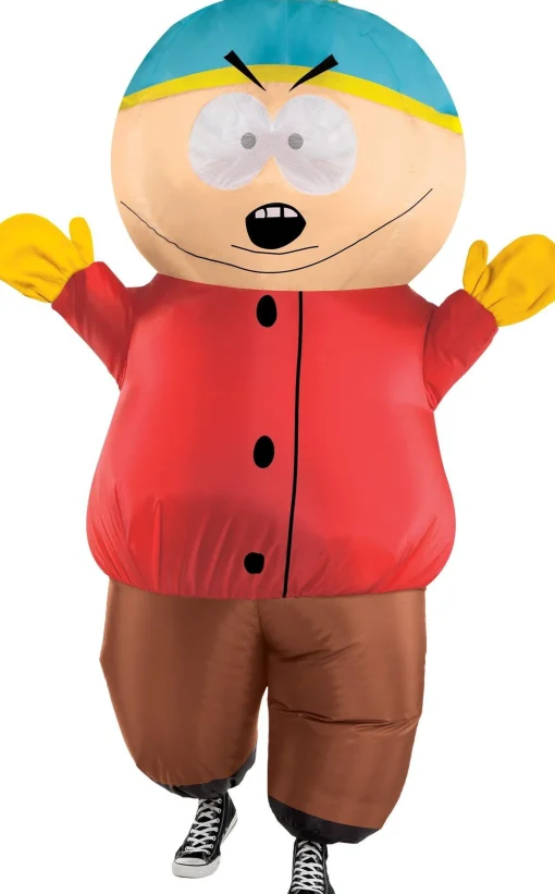 Discount Adult Inflatable Cartman Costume - Nickelodeon South Park Men Funny