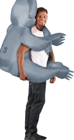 Fashion Adult Inflatable Koala Piggyback Costume Men Funny