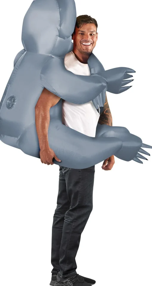 Fashion Adult Inflatable Koala Piggyback Costume Men Funny