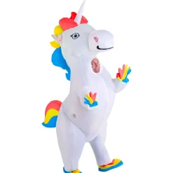 Party City Adult Inflatable Standing Unicorn Costume|Women Funny