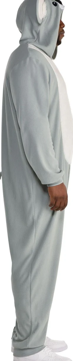 Discount Adult Koala One Piece Zipster Costume - Plus Size Couples' Costumes