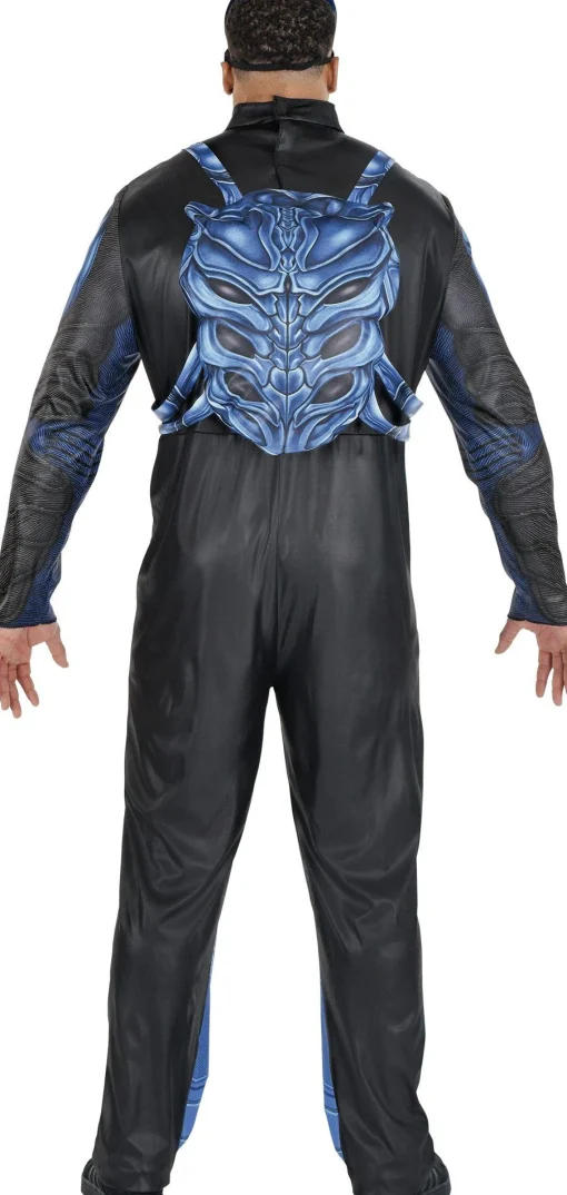 Clearance Adult Light-Up Blue Beetle Plus Size Costume - Blue Beetle Movie Men Superhero