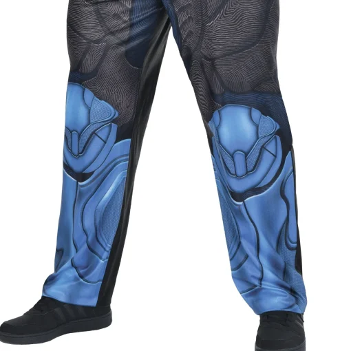 Clearance Adult Light-Up Blue Beetle Plus Size Costume - Blue Beetle Movie Men Superhero