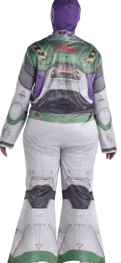 New Adult Light-Up Buzz Lightyear Space Ranger Alpha Plus Size Costume - Lightyear Plus Size Costumes
