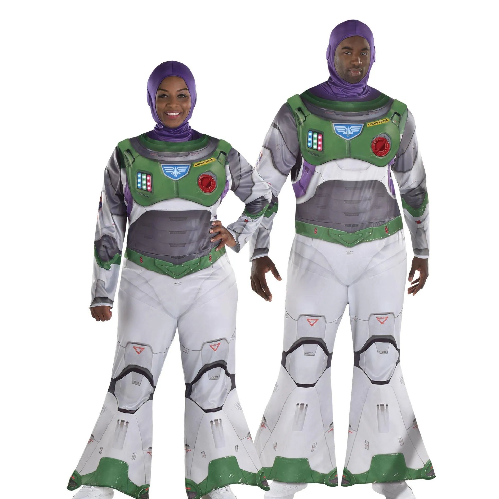 Sale Adult Light-Up Buzz Lightyear Space Ranger Alpha Plus Size Costume - Lightyear Couples' Costumes