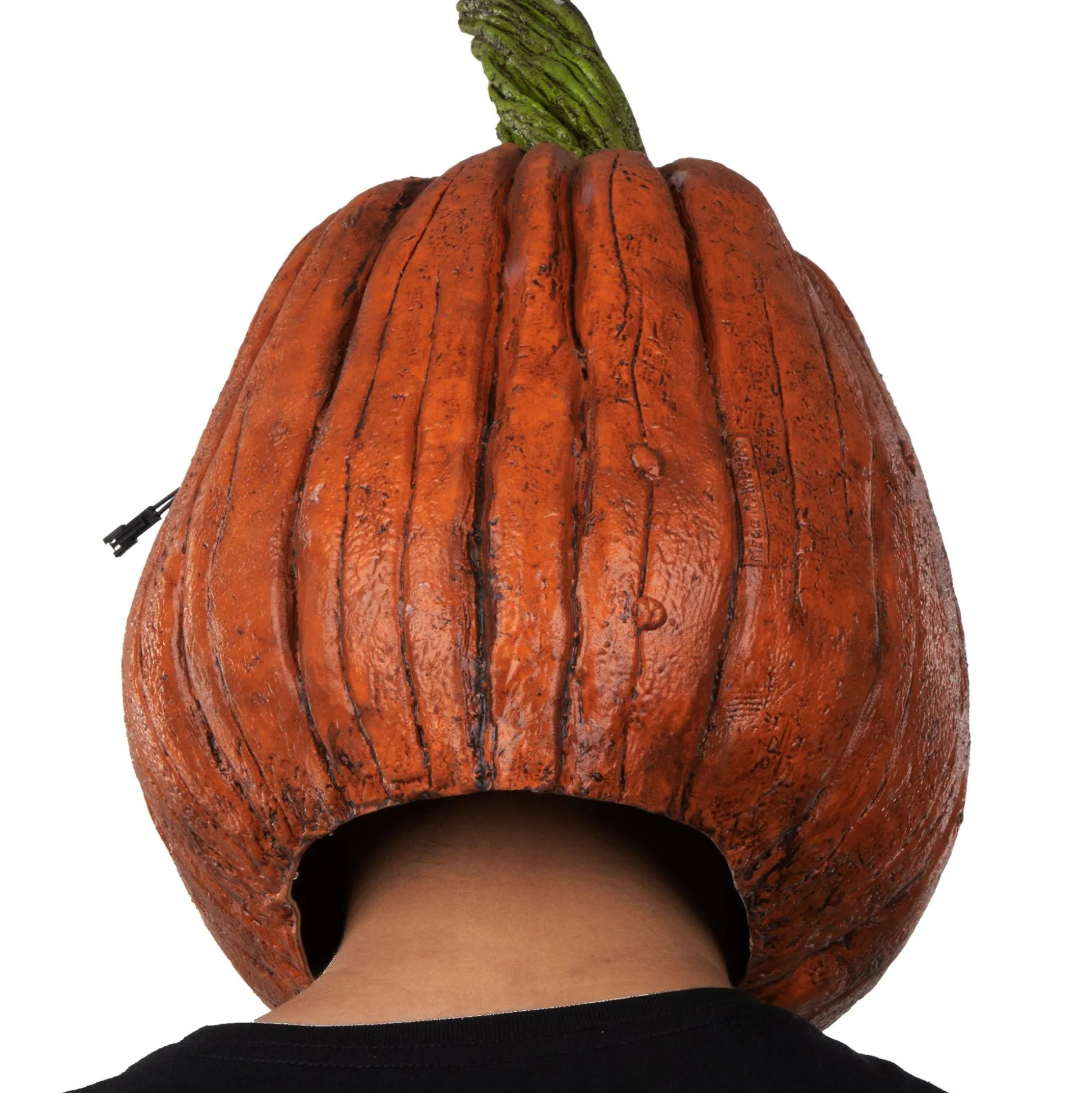 Outlet Adult Light-Up Menacing Jack-O'-Lantern Latex Mask Scary