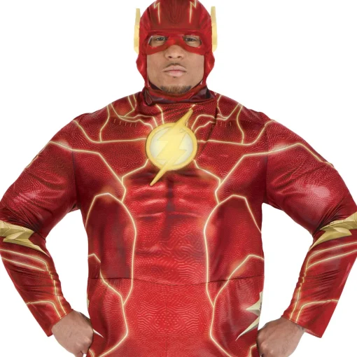 Cheap Adult Light-Up The Flash Plus Size Costume - Dc Plus Size Costumes