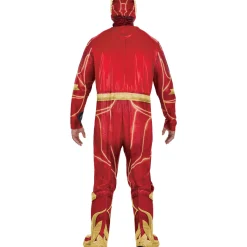 Cheap Adult Light-Up The Flash Plus Size Costume - Dc Men Superhero