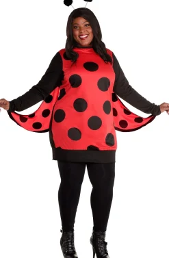 Flash Sale Adult Lovely Ladybug Costume - Plus Size Plus Size Costumes