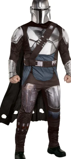 New Adult Mandalorian Plus Size Deluxe Costume - Star Wars: The Mandalorian Season 2 Plus Size Costumes