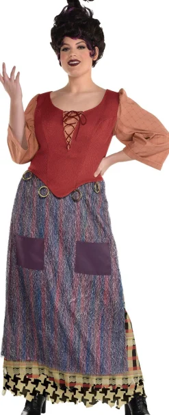 Party City Adult Mary Sanderson Costume Plus Size - Disney Hocus Pocus|Women Disney
