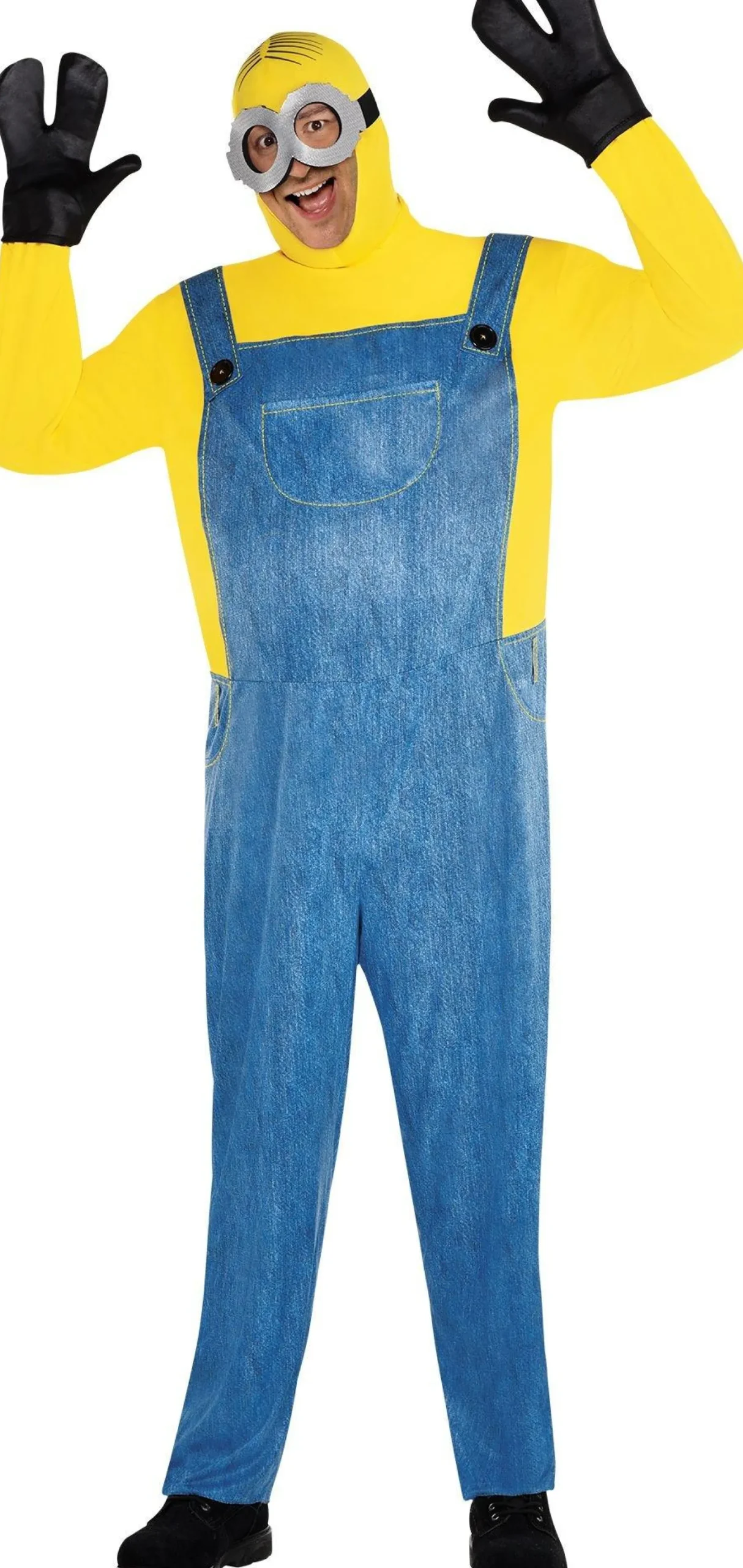 Discount Adult Minion Plus Size Deluxe Costume - Minions 2 Plus Size Costumes