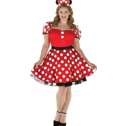 Outlet Adult Minnie Mouse Plus Size Costume - Disney Plus Size Costumes
