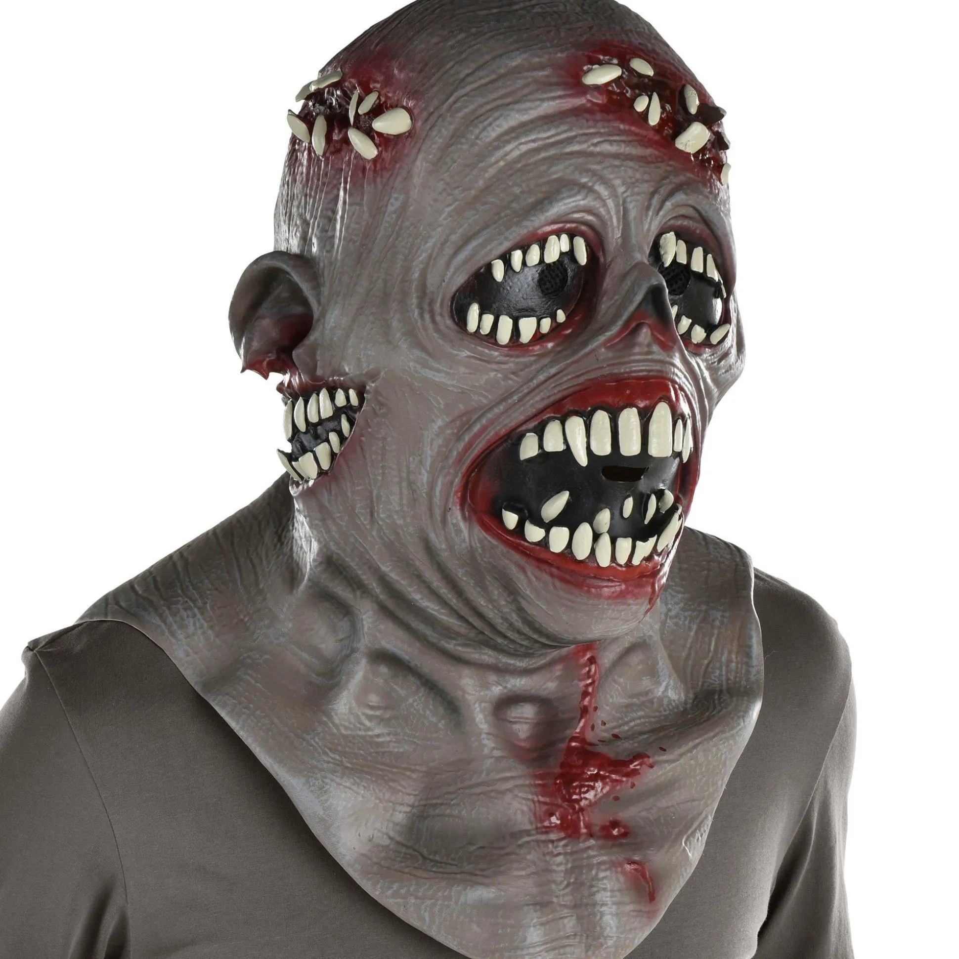 Outlet Adult Mr. Smiley Teeth Latex Mask Scary