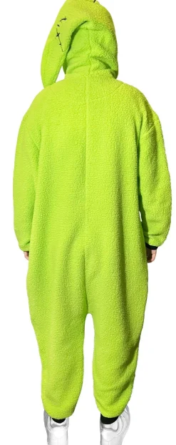 Party City Adult Oogie Boogie One Piece Zipster Costume - The Nightmare Before Christmas|Women Disney