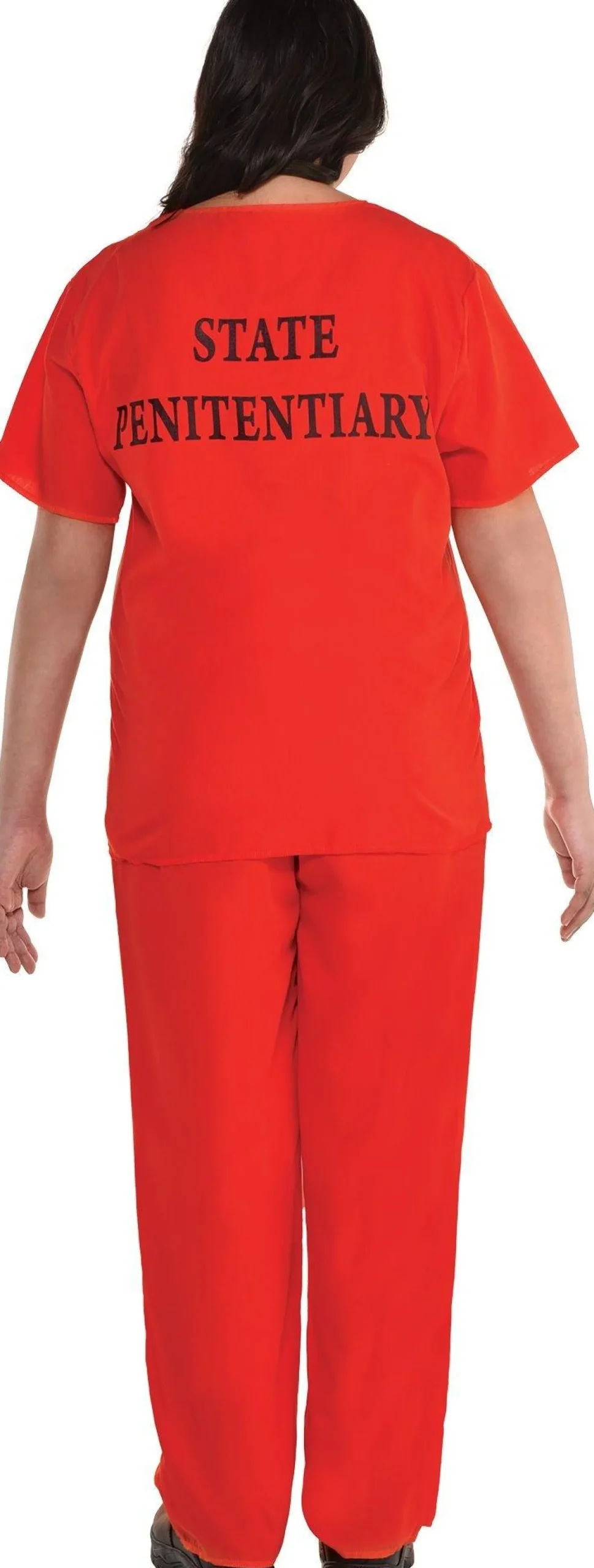 New Adult Orange Prisoner Costume Couples' Costumes
