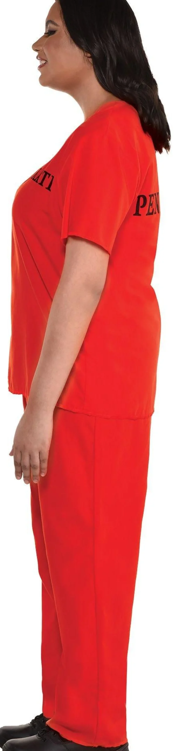 New Adult Orange Prisoner Costume Couples' Costumes