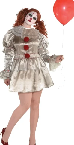 Best Adult Pennywise Plus Size Costume - It Plus Size Costumes