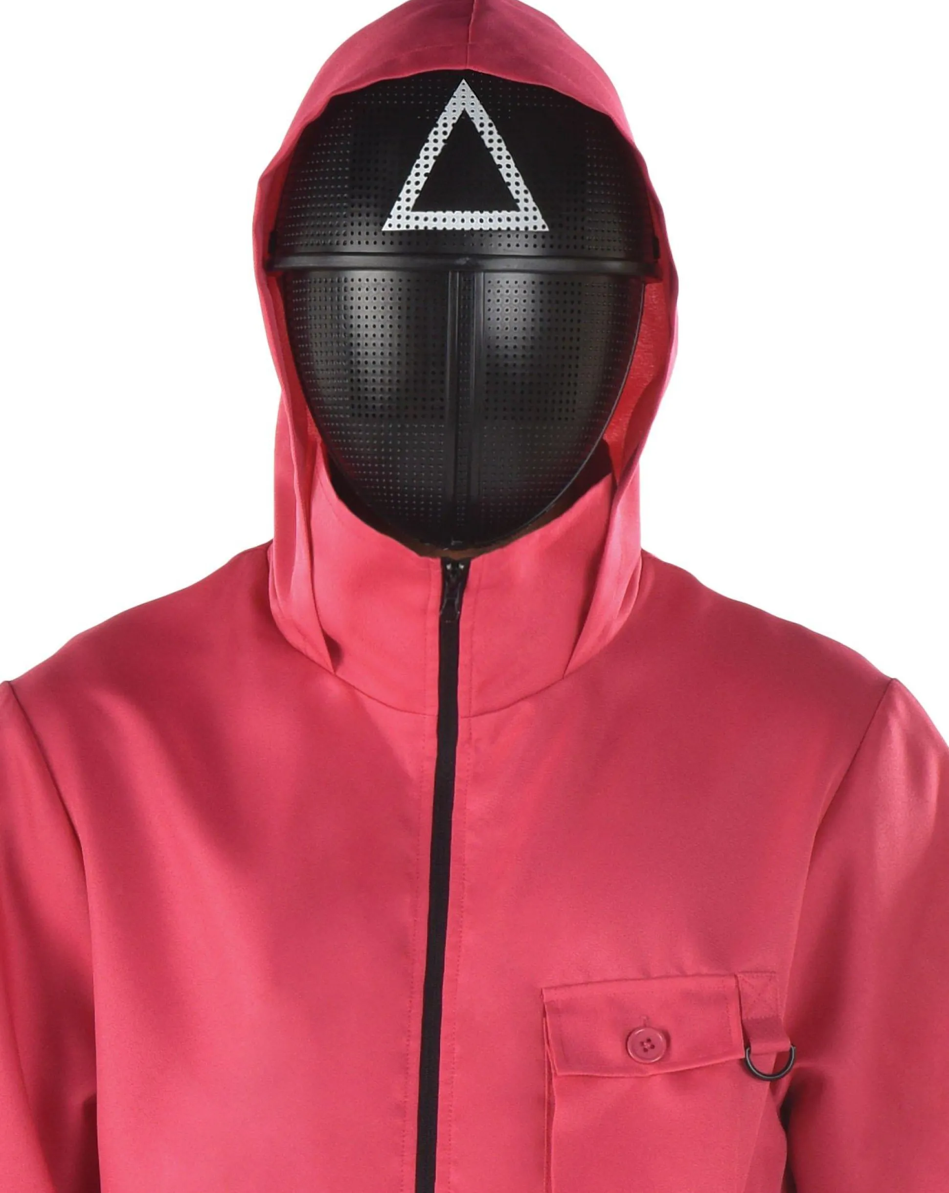 Party City Adult Pink Soldier Guard Costume - Netflix Squid Game| Couples' Costumes