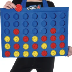 Cheap Adult Playable Connect Four Costume Men Funny