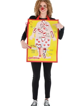Party City Adult Playable Operation Costume|Women Funny