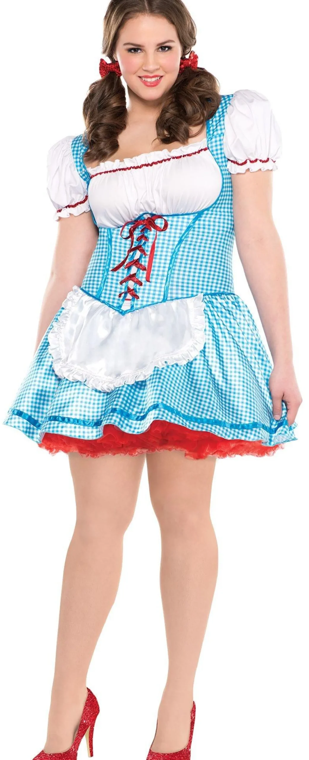 Clearance Adult Plus Size Dorothy Costume - The Wizard Of Oz Women Sexy