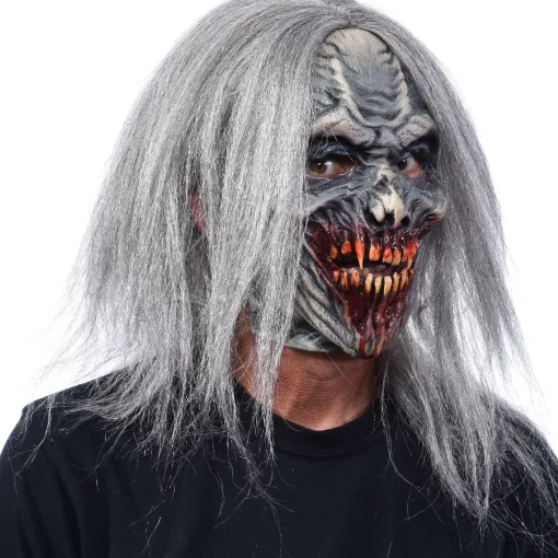 Best Adult Primeval Vampire Latex Mask - Zagone Studios Scary
