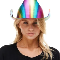 Shop Adult Rainbow Cowboy Hat Cowboy