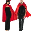 Best Sale Adult Red Cape Deluxe Women Scary