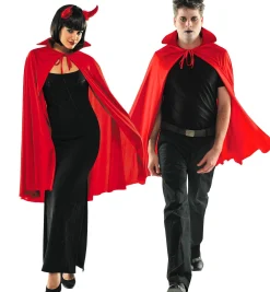 Best Sale Adult Red Cape Deluxe Women Scary