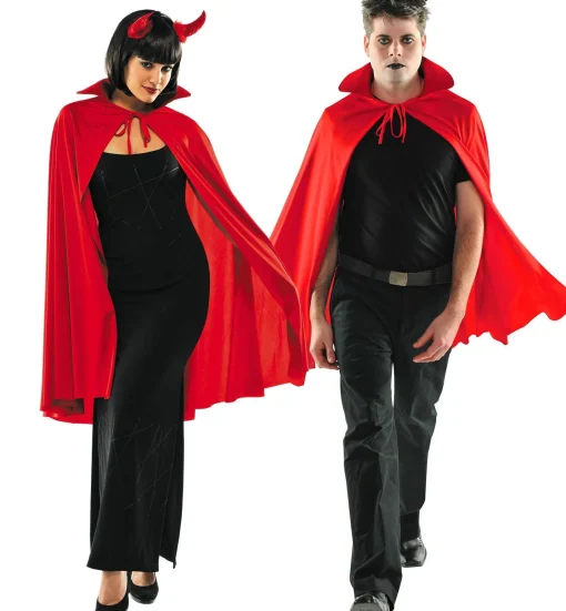 Best Sale Adult Red Cape Deluxe Women Scary