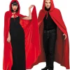 Shop Adult Red Hooded Cape Men Scary